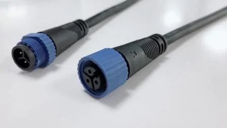 PVC/nylon resistente al agua LED IP67 Cable macho hembra conector Circular Cable eléctrico IP68 220V enchufe M15 Gyd Bett conector